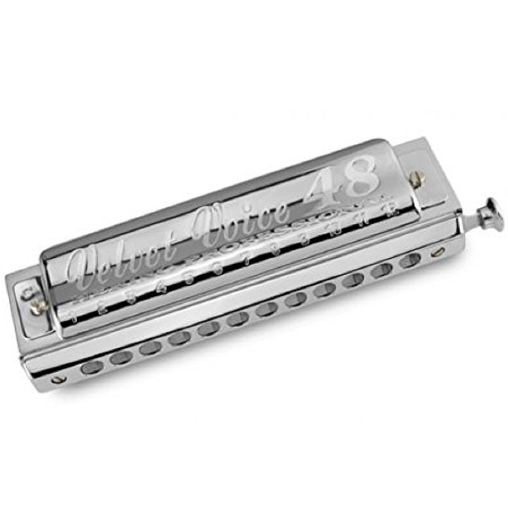 Hering 48 G Chromatic Velvet Voice Harmonica – Cecere's Music