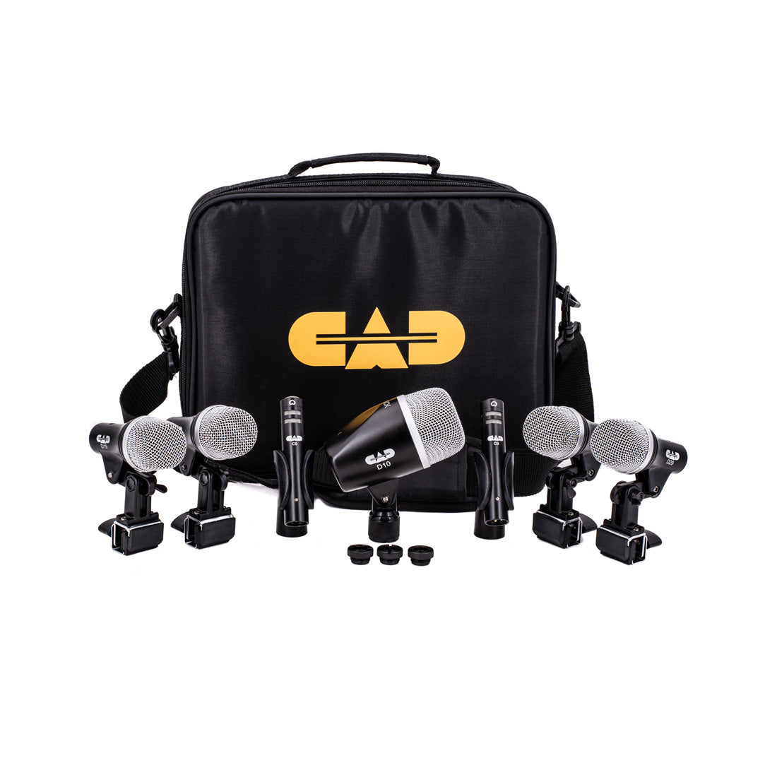 CAD Audio Stage7 7-piece Drum Microphone Pack - (3) D29 (2) C9 D19