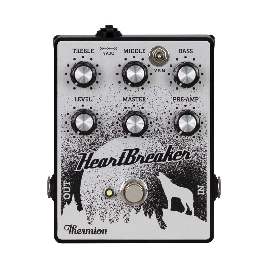 Thermion Heartbreaker Dynamics, Crunch and Overdrive Guitar Pedal