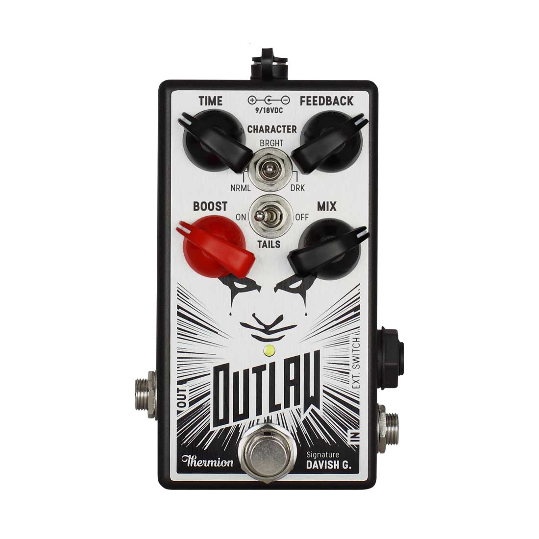 Thermion Outlaw Soloing Boosted Delay Guitar Pedal