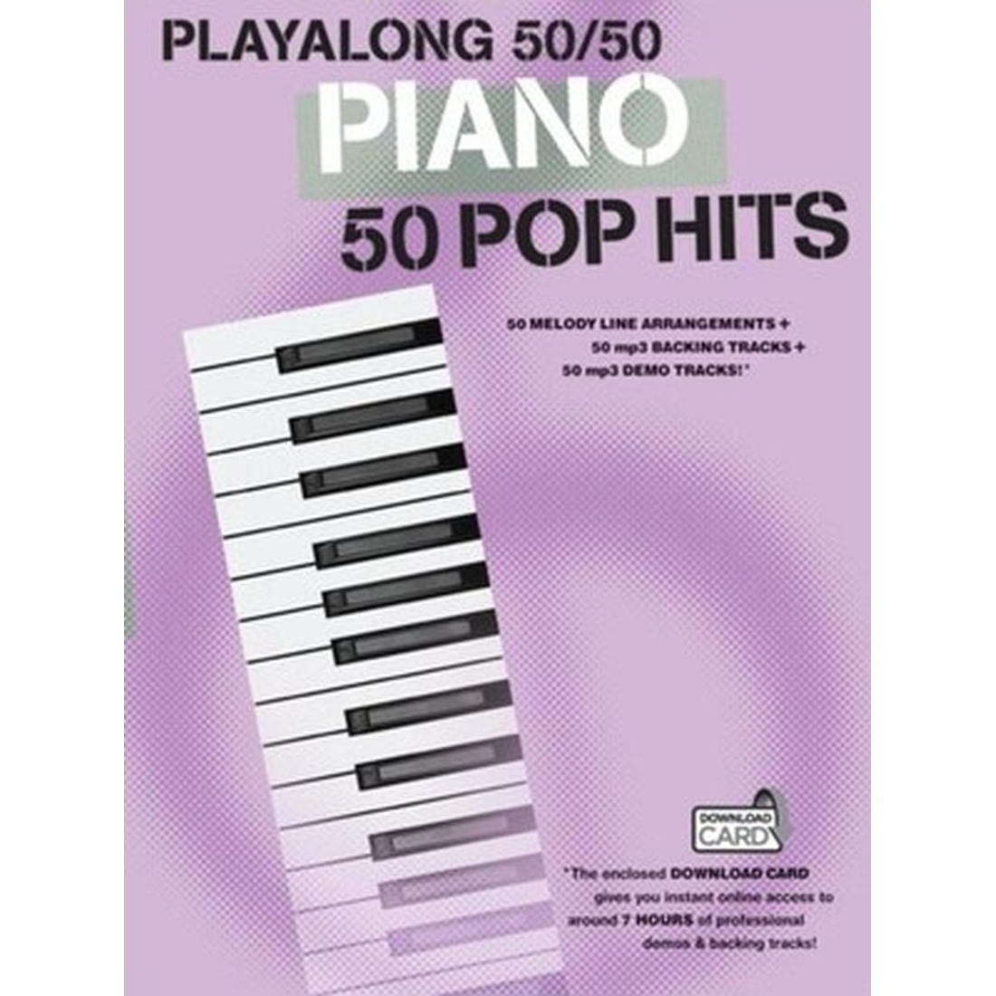 Playalong 50/50 Piano - 50 Pop Hits