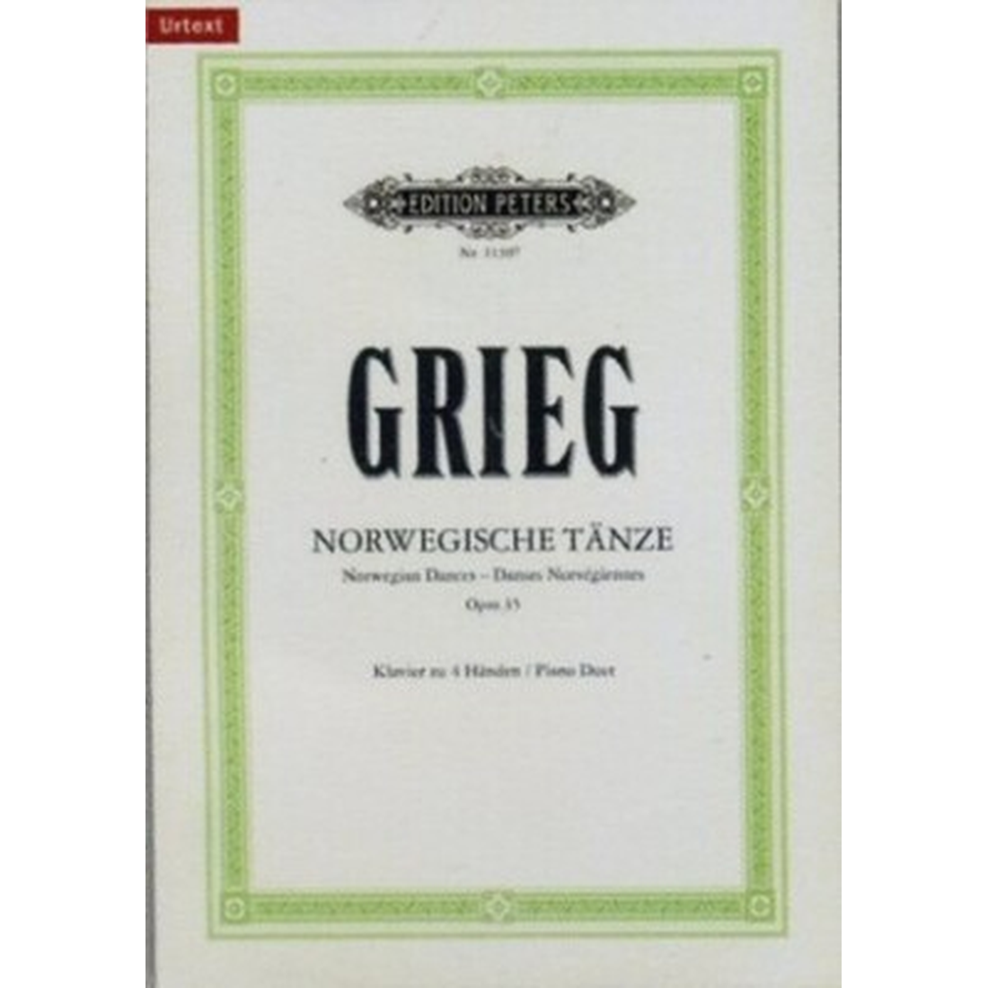 Norwegian Dances Op. 35 No. 1-4