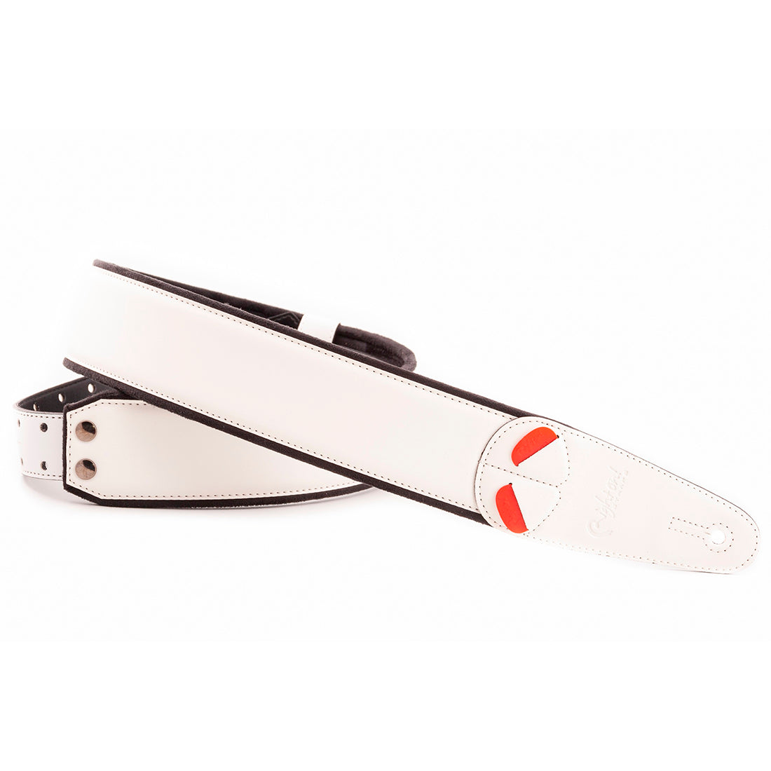 Right On Straps MOJO Charm 60 White Guitar Strap