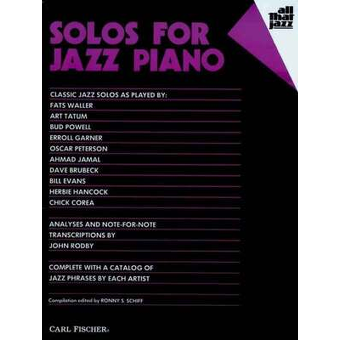 Solos for Jazz Piano