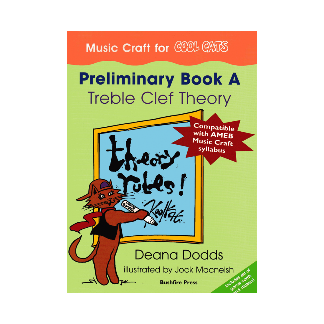 Music Craft for COOL CATS Preliminary Book A Treble Clef Theory