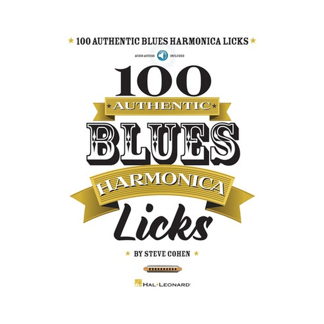 100 Authentic Blues Harmonica Licks
