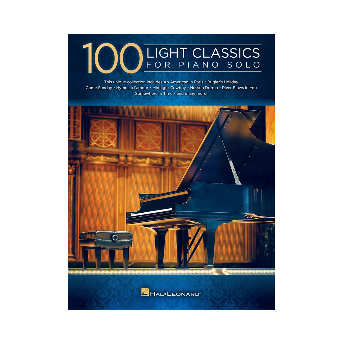 100 Light Classical For Piano Solo Book