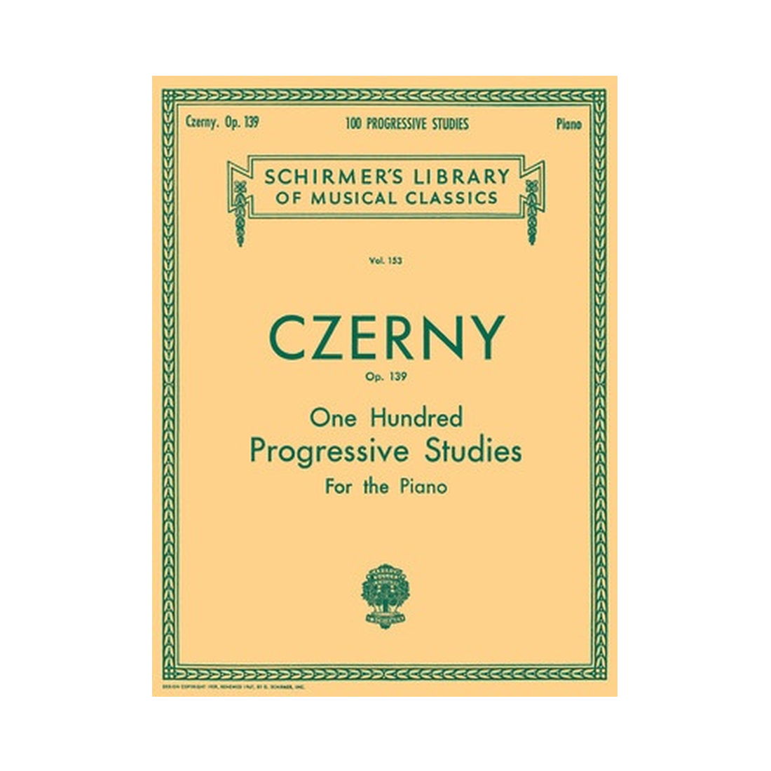 100 Progressive Studies without Octaves, Op. 139