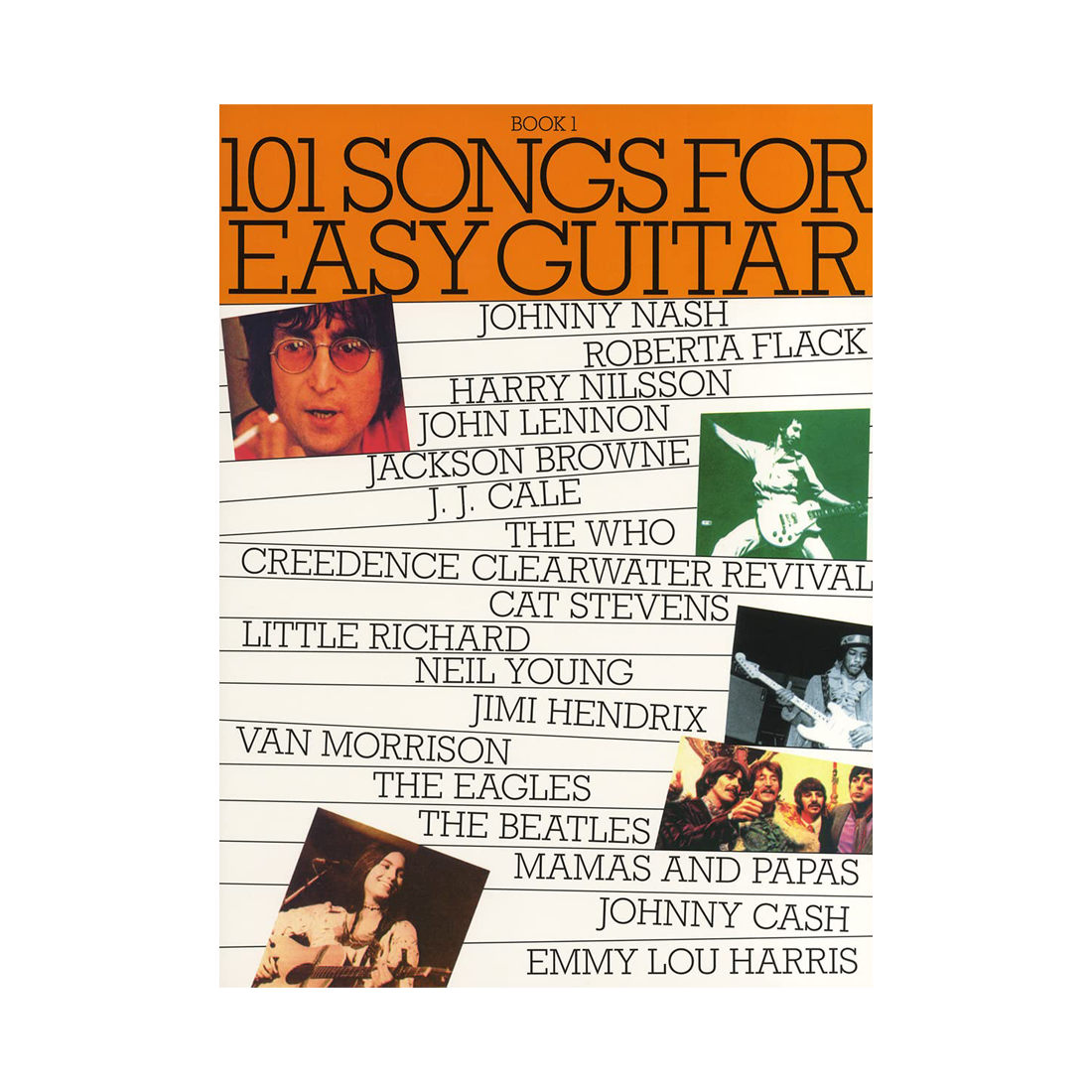 101 canzoni per chitarra facile libro 1