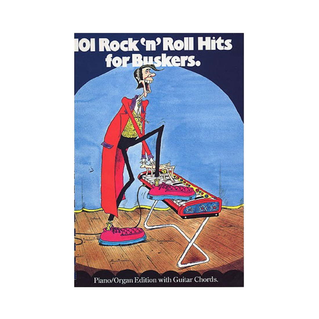 101 Buskers Rock &amp; Roll Libro per pianoforte