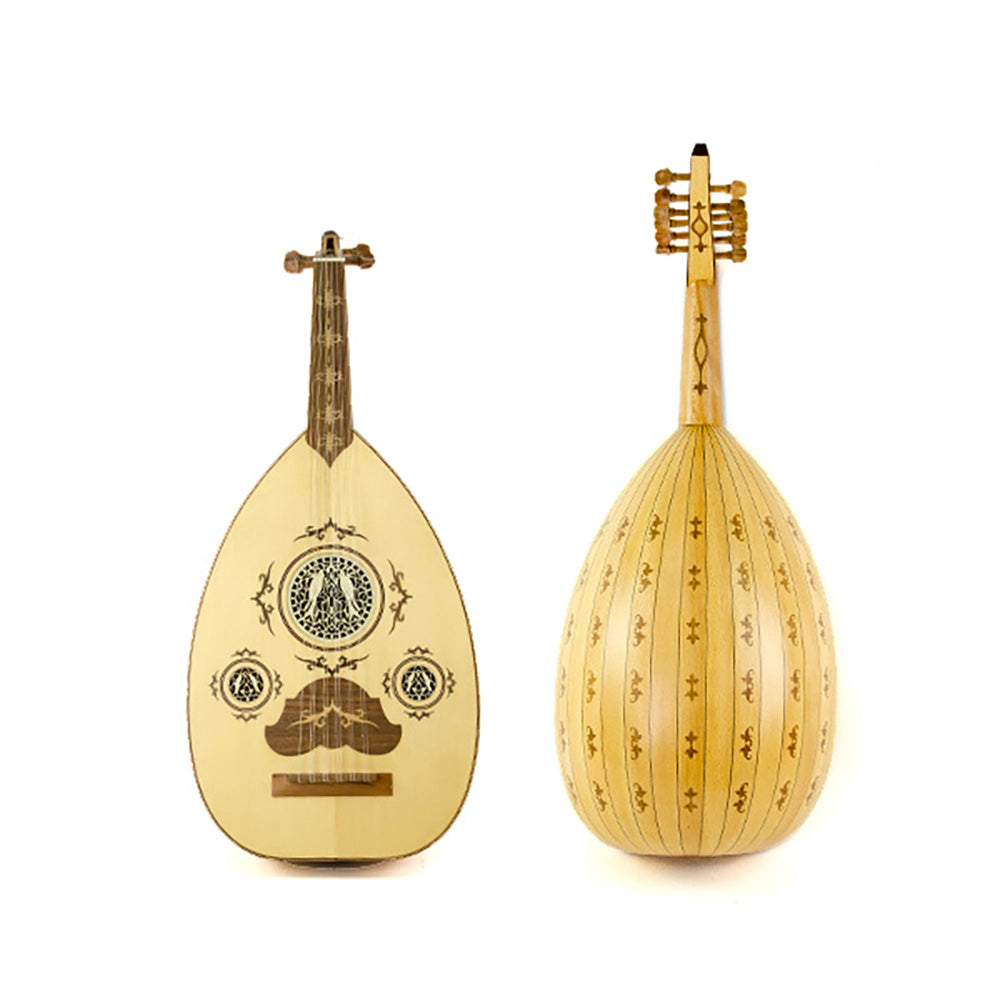 Oud 6 Course 11 String Lacewood Back w/Bag