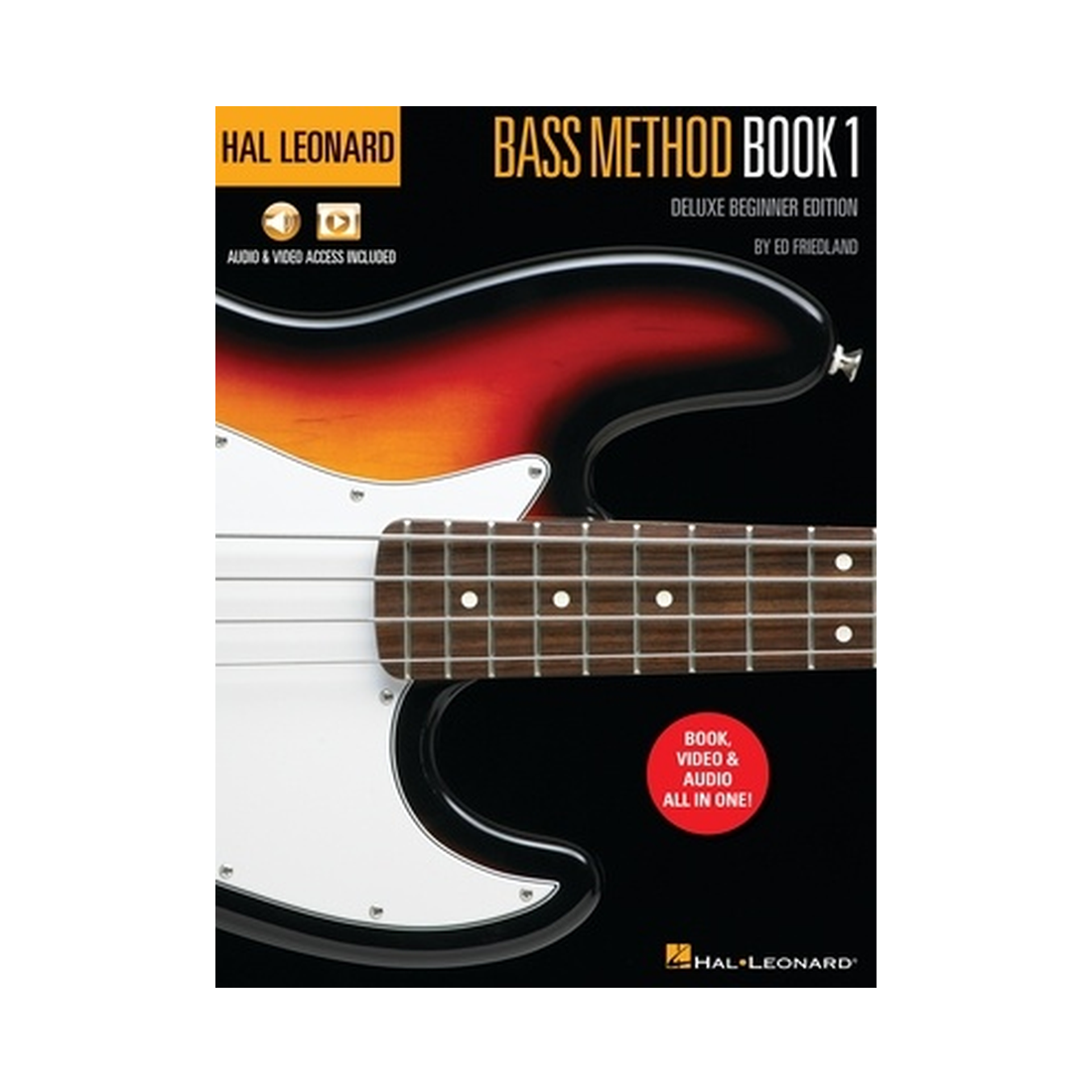 Hal Leonard Bass Method Book 1 - Deluxe Beginner Edition