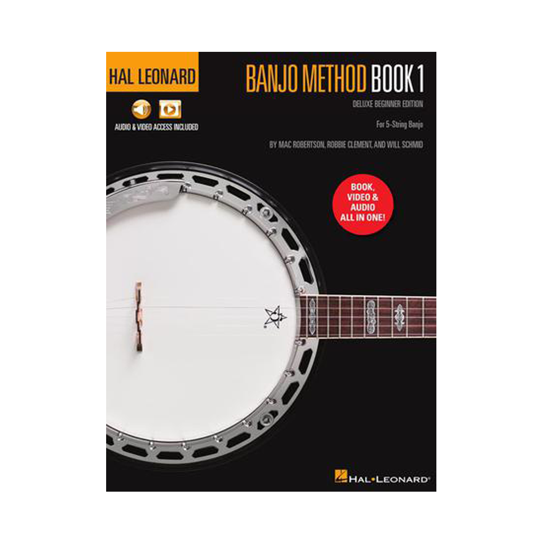 Hal Leonard Banjo Method Book 1 - Deluxe Beginner Edition