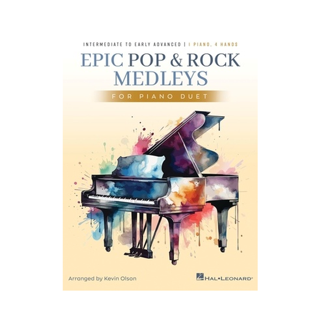 Epic Pop and Rock Medleys for Piano Duet