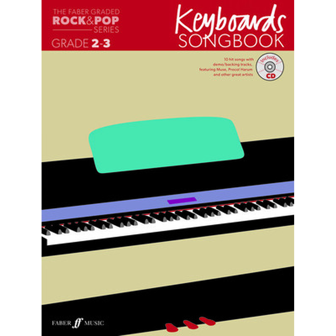 The Faber Graded Rock & Pop Keyboards Songbook Grade 2-3