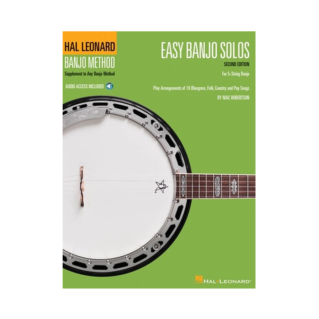 Easy Banjo Solos for 5-String Banjo - Second Edition