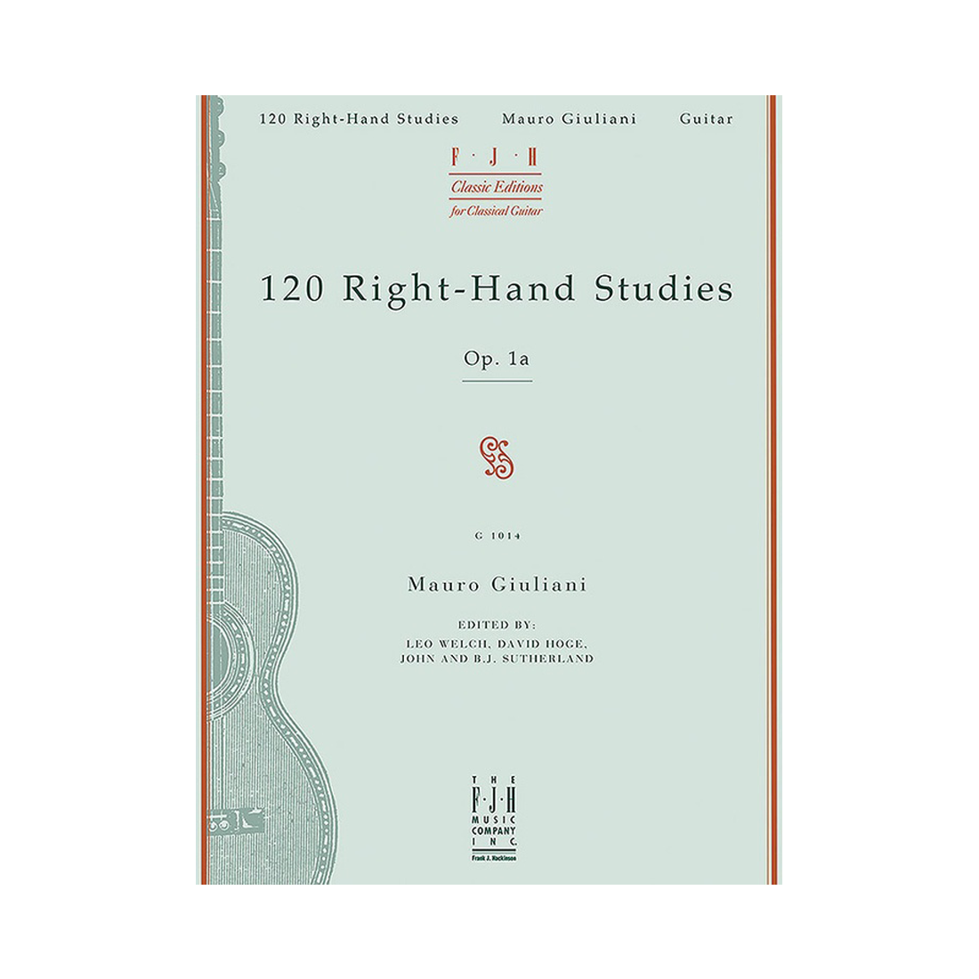 120 Right-Hand Studies Op. 1a