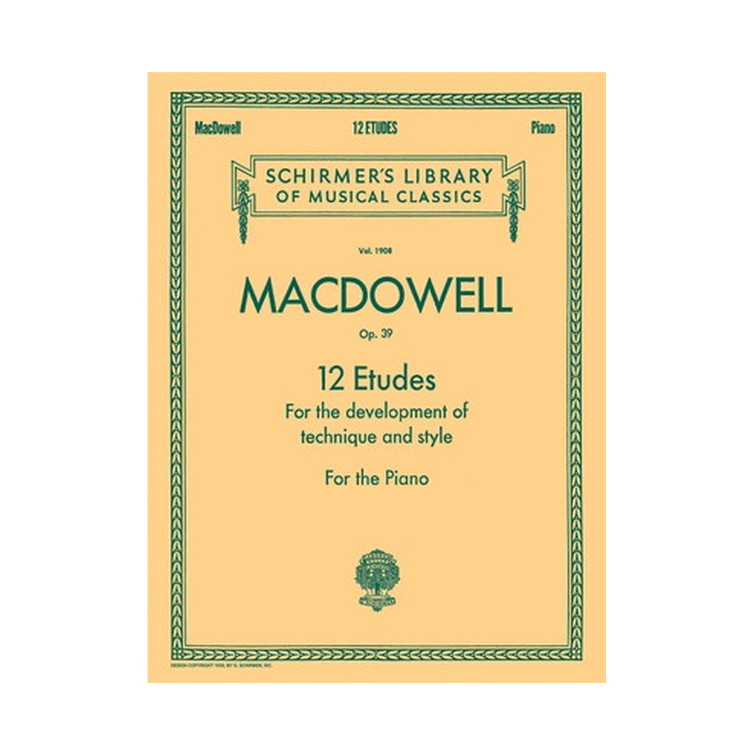 12 Etudes for the Development of Technique and Style, Op. 39