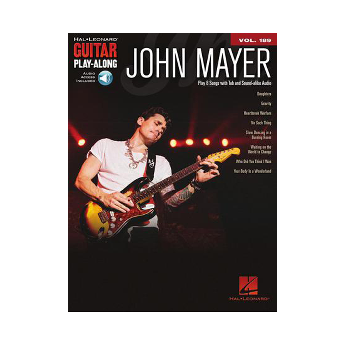 John Mayer  Guitar Play-Along Volume 189