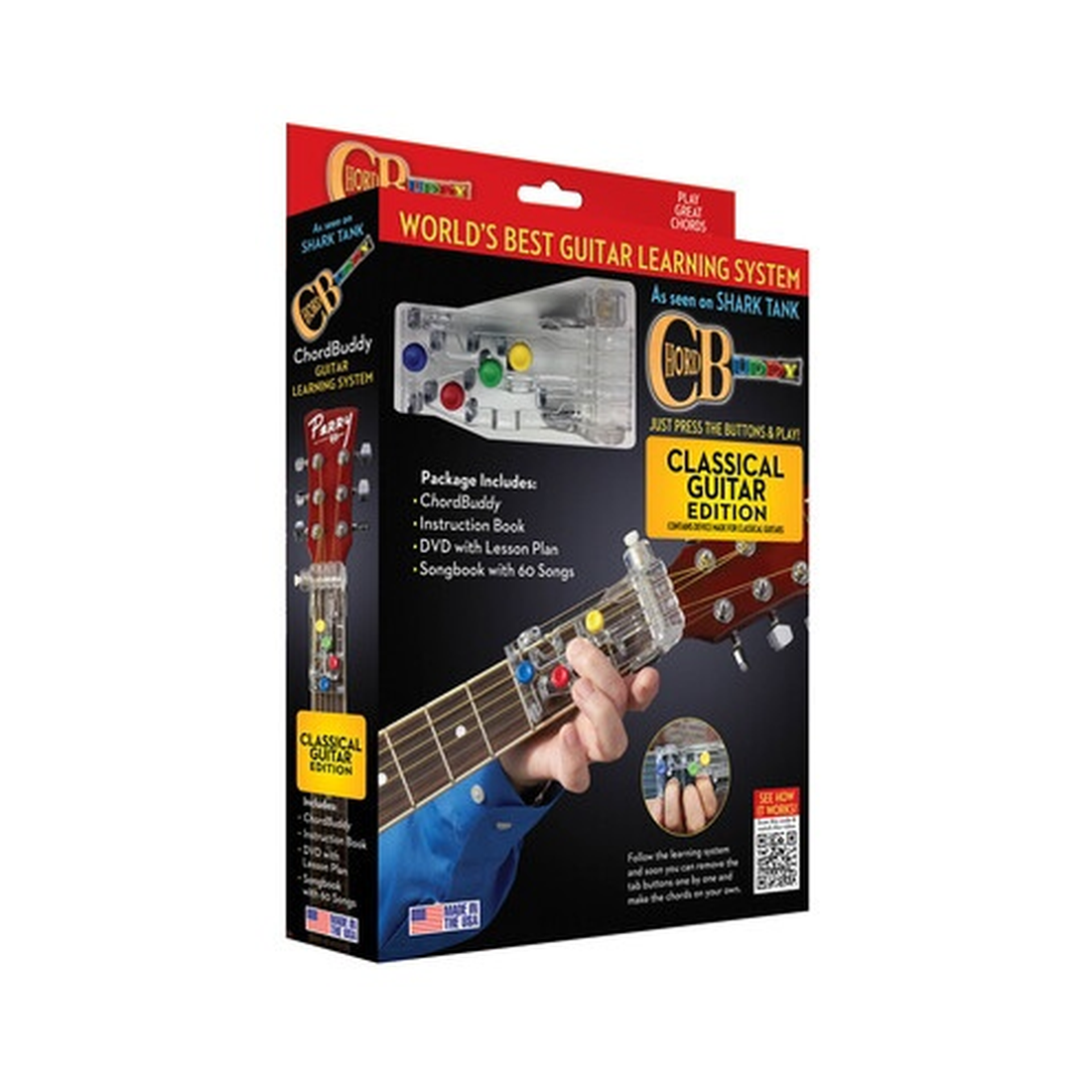 ChordBuddy Classical Guitar Learning Boxed System