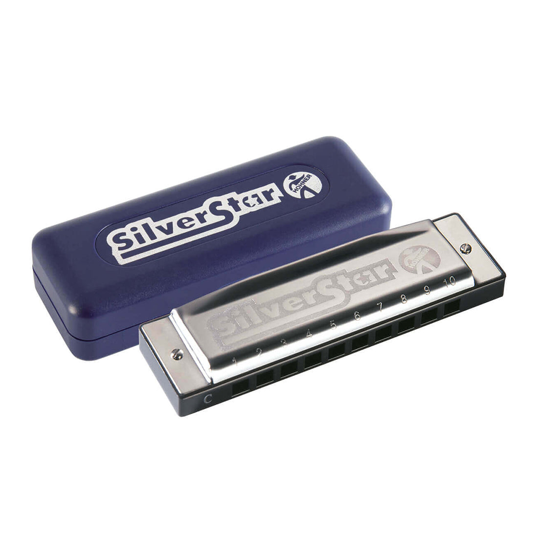 Hohner Enthusiast Series Silverstar Key of C Harmonica