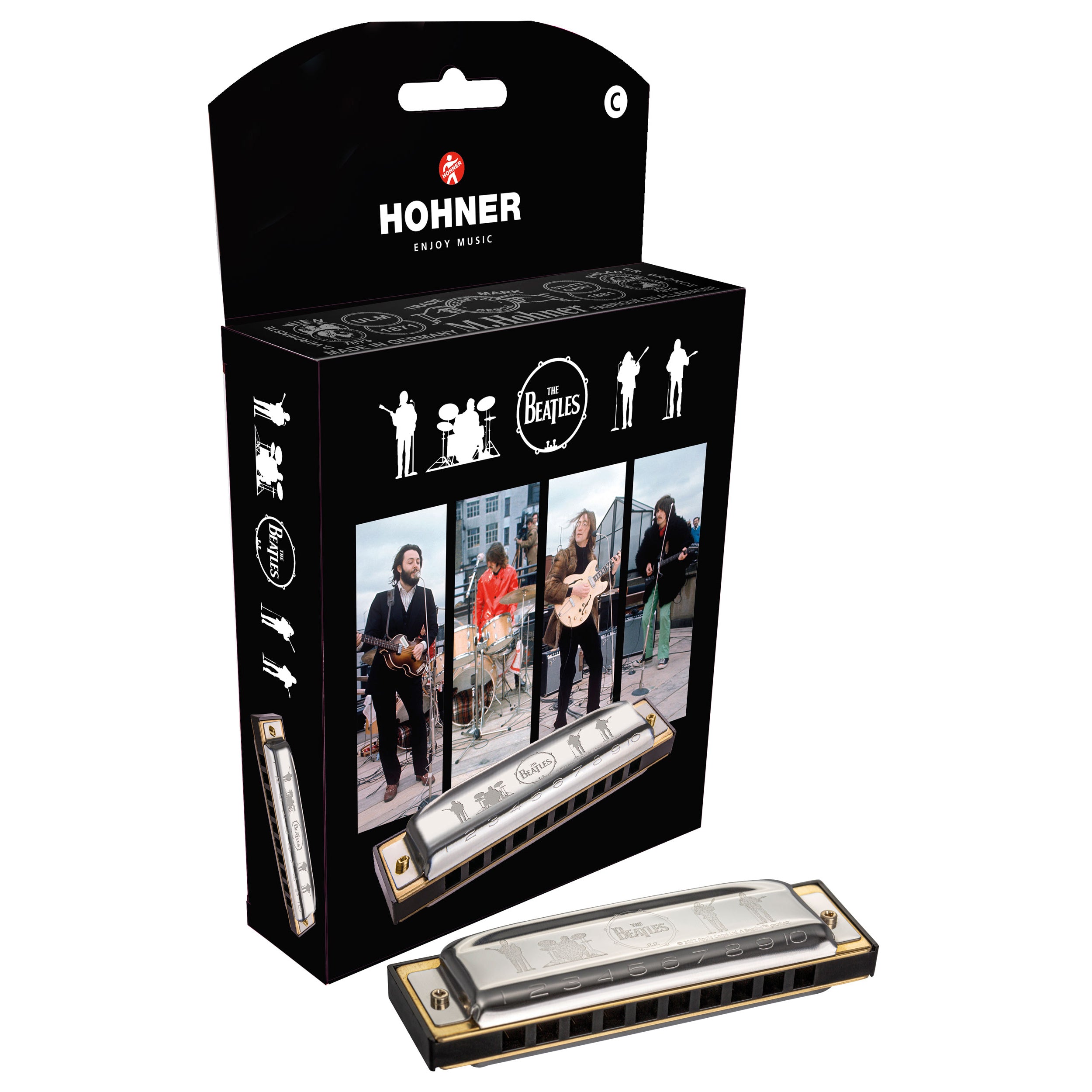 Hohner "The Beatles" Signature Series Harmonica, Key Of C