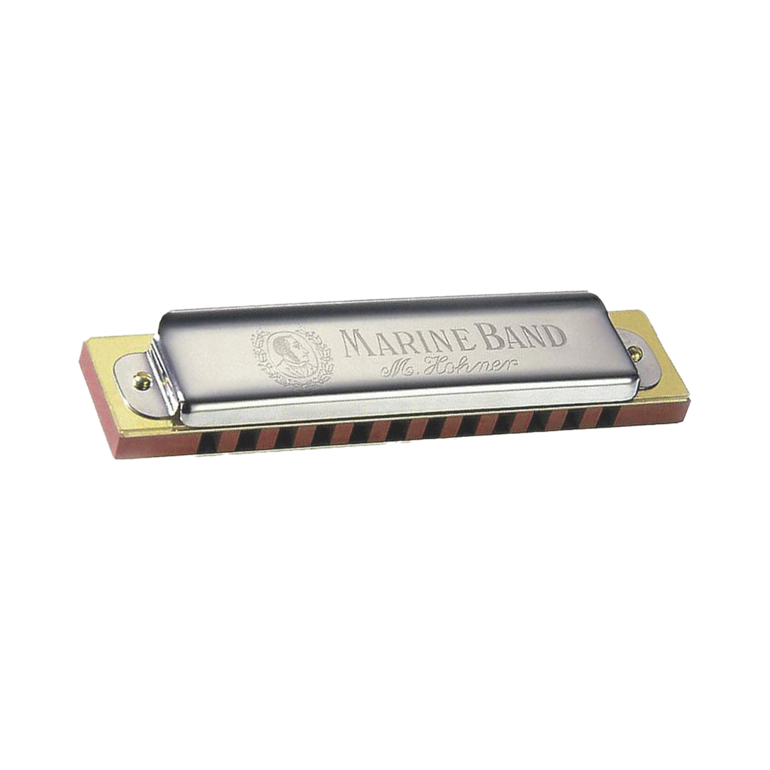 Hohner Marine Band Diatonic Harmonica Key of C 364/24 12 Hole
