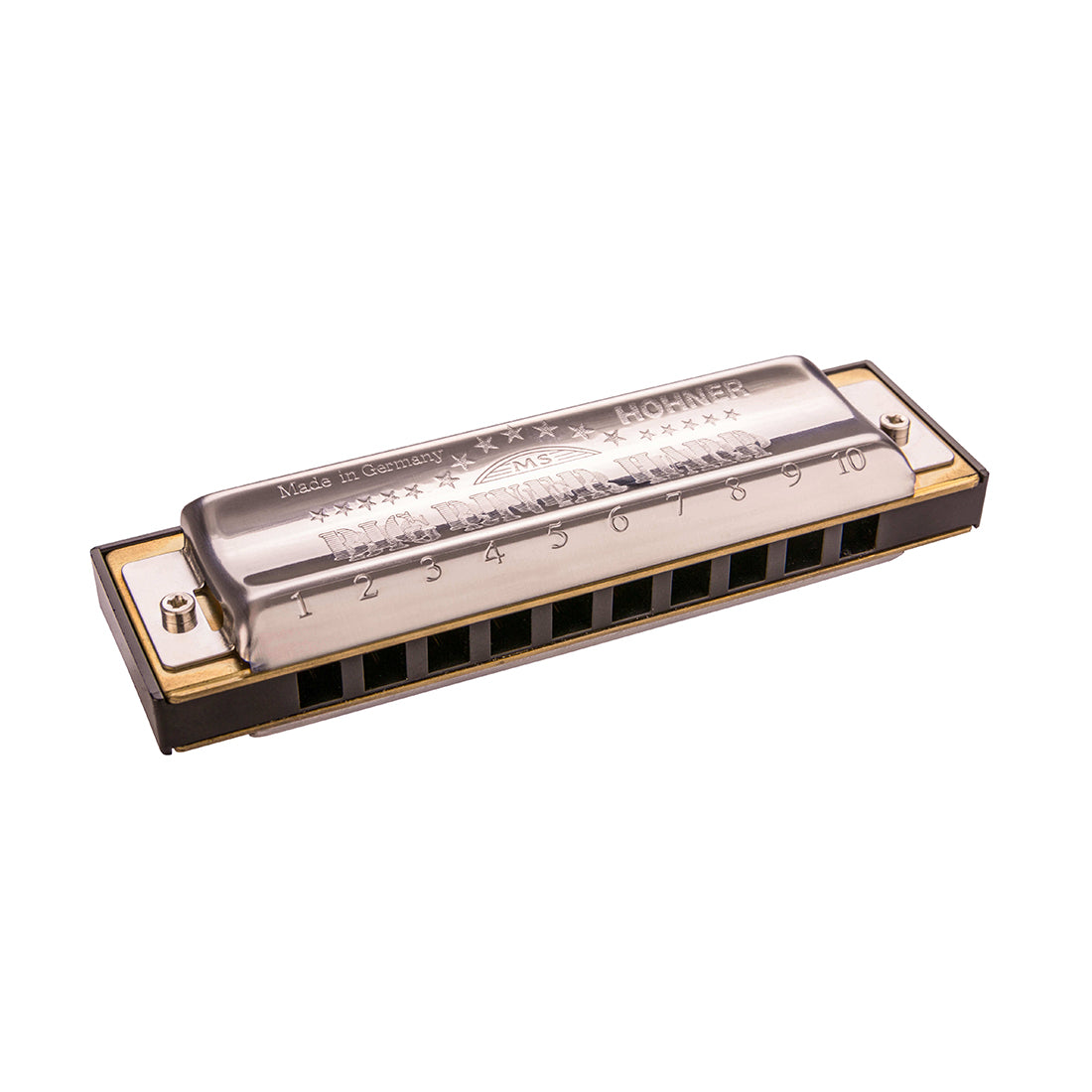 Hohner Key of C Big River Harmonica MS Series
