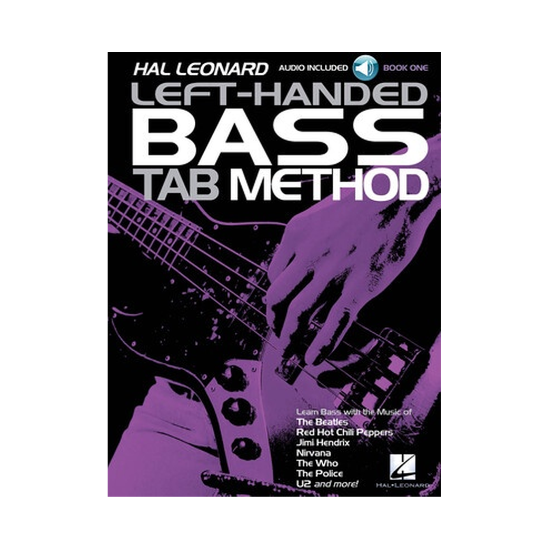 Hal Leonard Left-Handed Bass Tab Method - Book 1