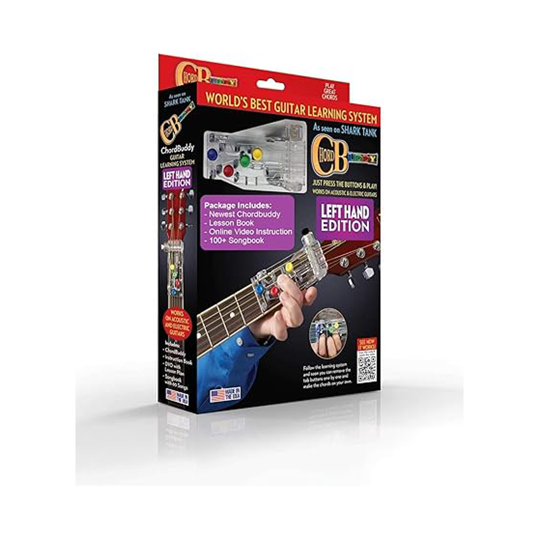 ChordBuddy Left-Handed Guitar Learning Boxed System