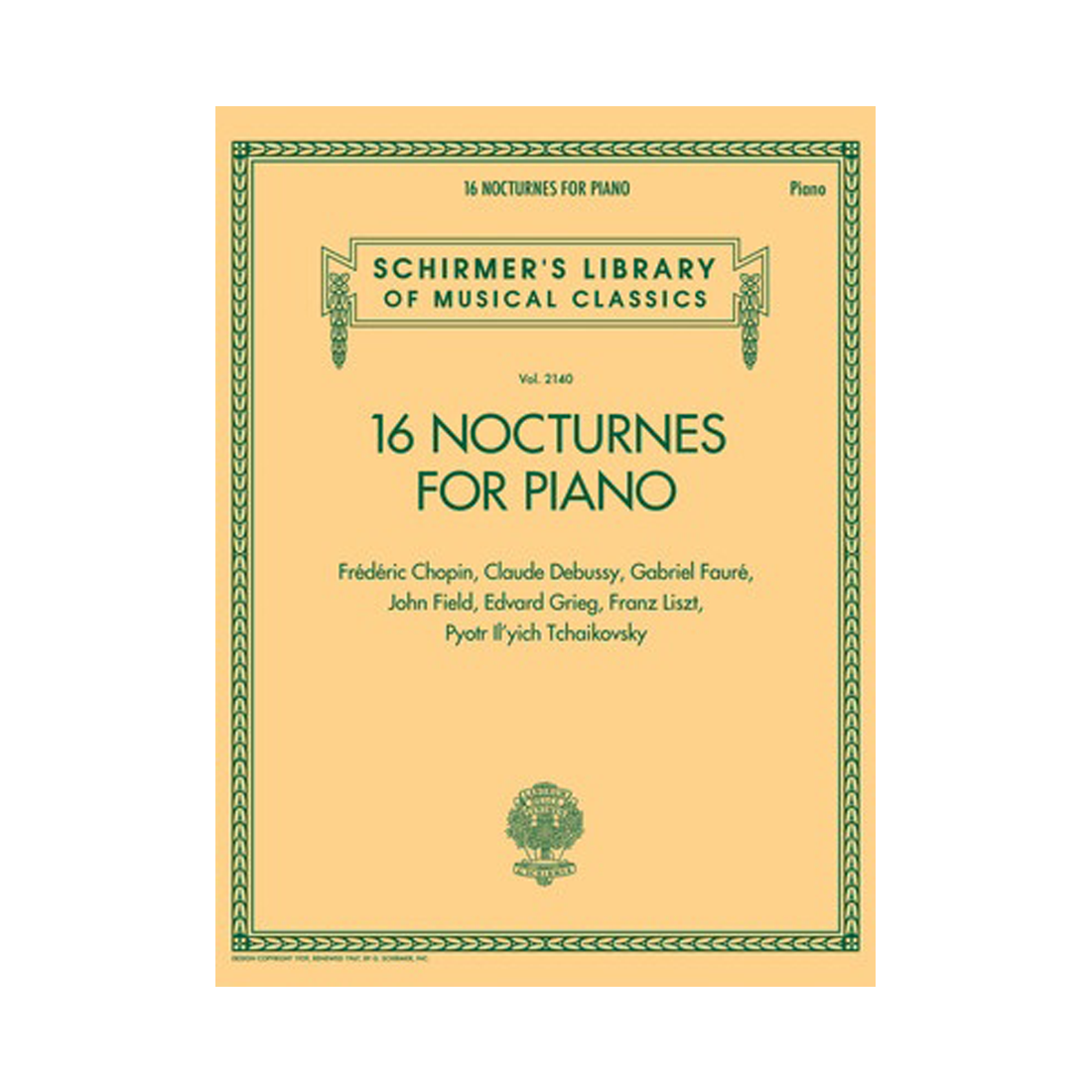 16 Nocturnes for Piano