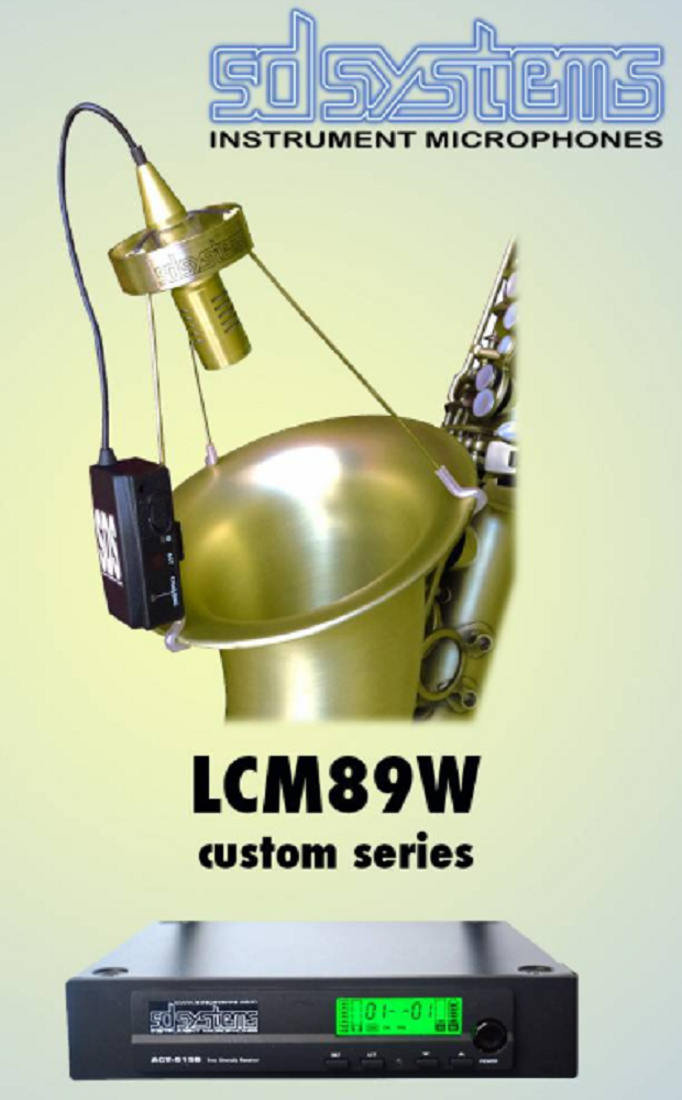 SD System LCM89A Alto Microphone with Preamp