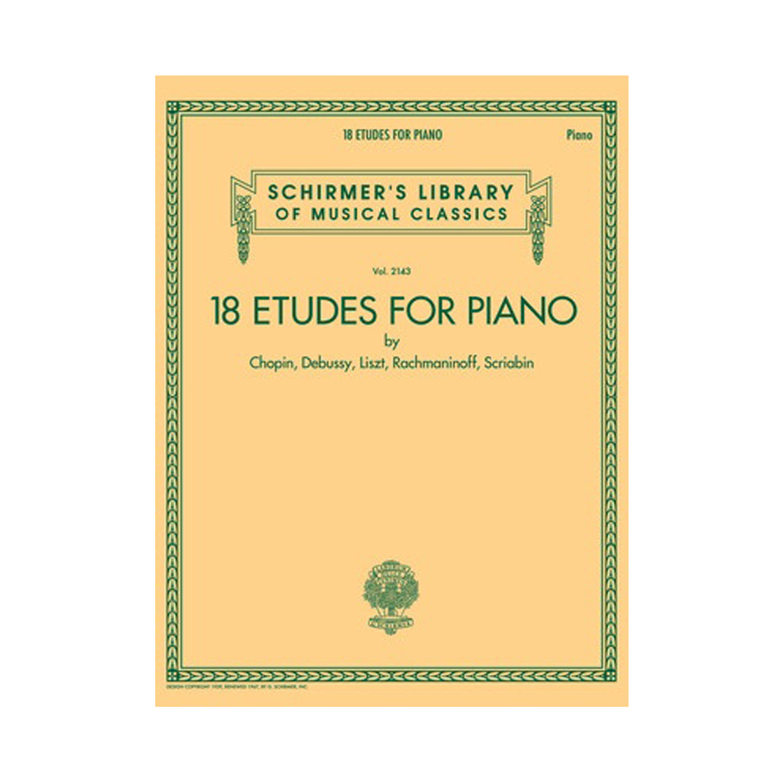 18 Etudes for Piano