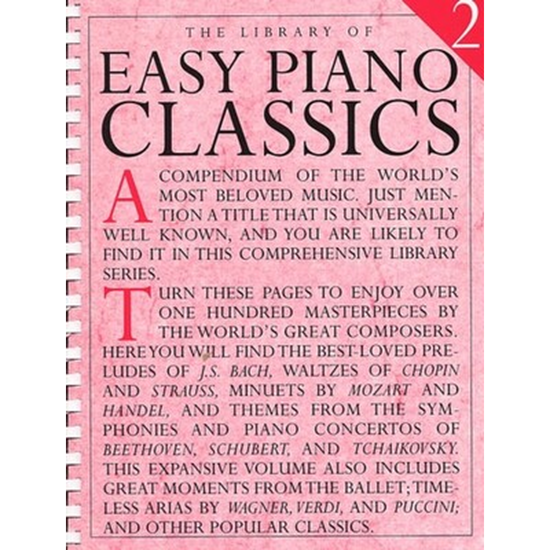 The Library of Easy Piano Classics Book 2