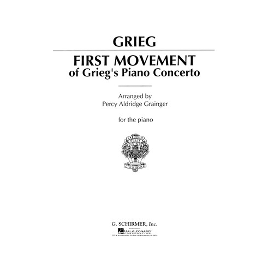 1st Movement of Grieg's Piano Concerto