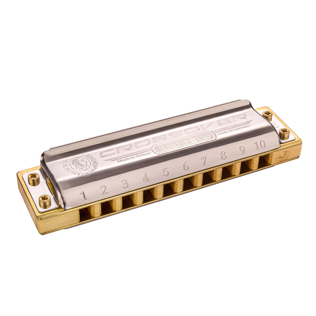Hohner Marine Band Key of C Crossover Harmonica