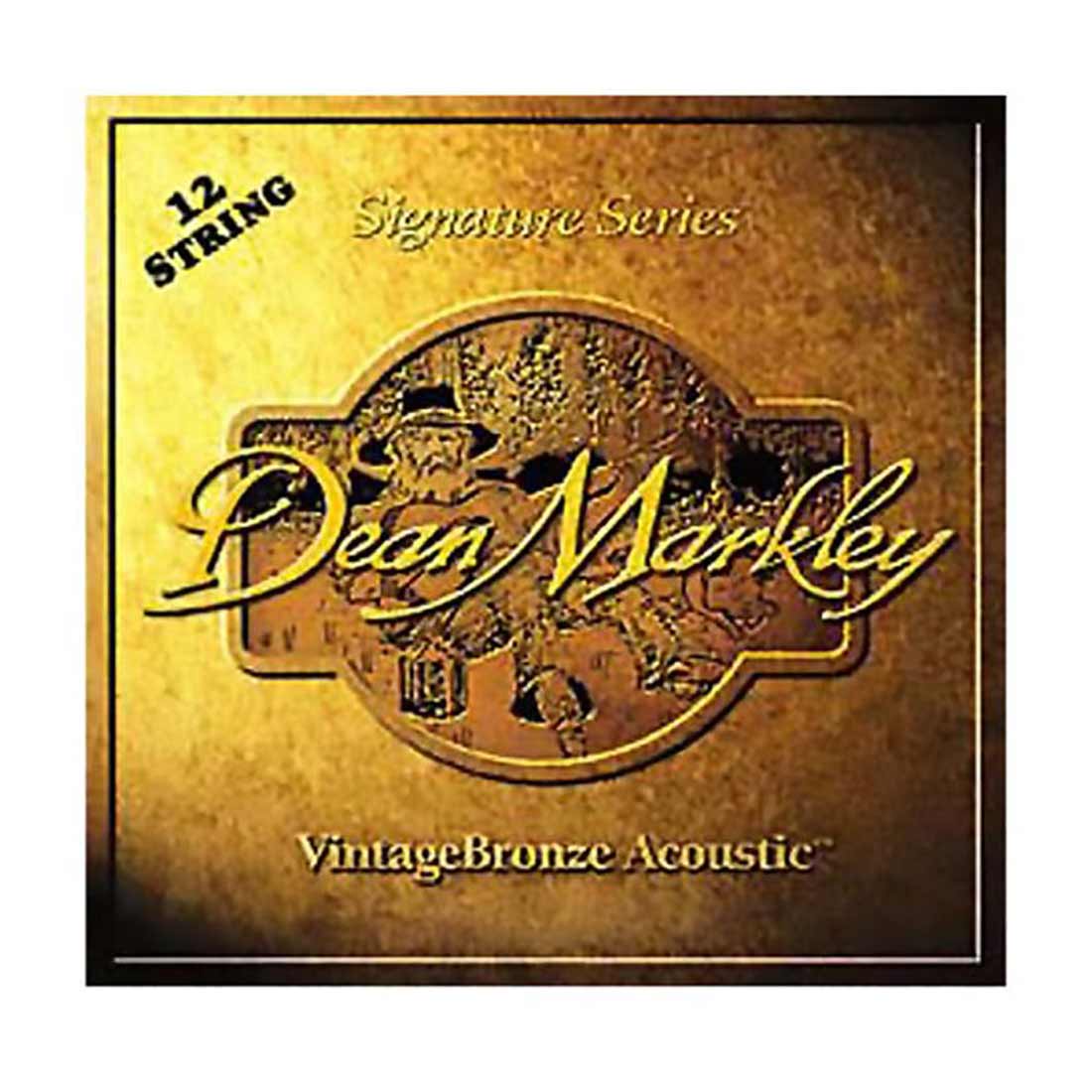 Dean Markley Vintage Bronze Medium Light Signature Series Acoustic 12 Strings 11-50