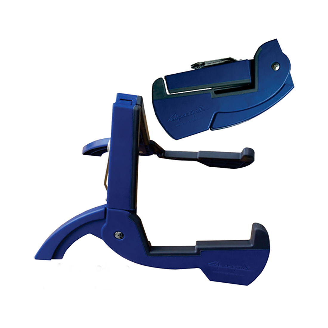 CooperStand Duro-Pro Blue Folding Guitar Stand