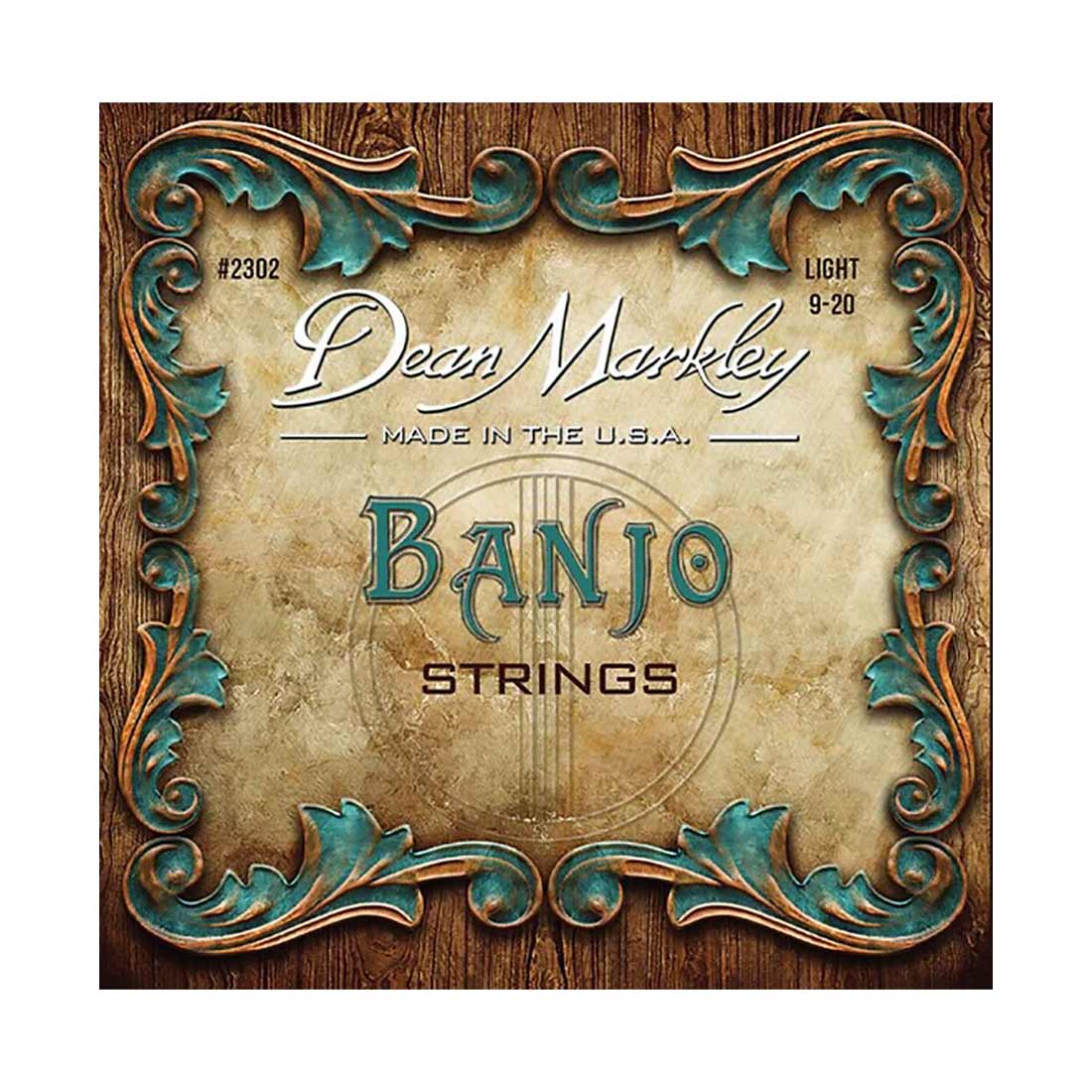 Dean Markley 2302 Light Banjo Strings 9-20W 5-String Set