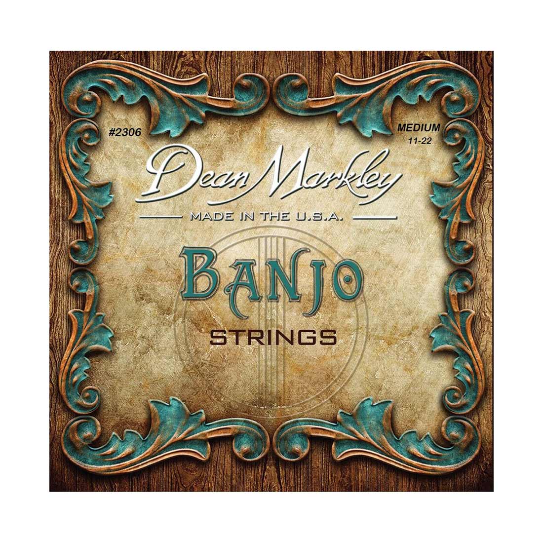 Dean Markley 2306 Medium Banjo Strings 11-22W 5-String Set