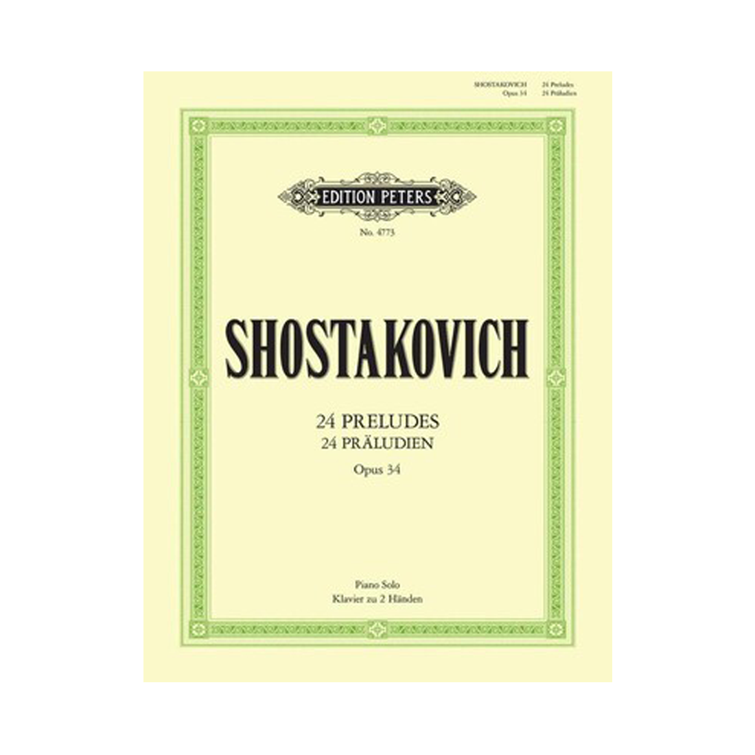 24 Preludes Op. 34