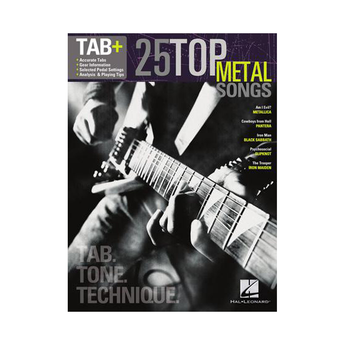 25 Top Metal Songs - Tab. Tone. Technique.