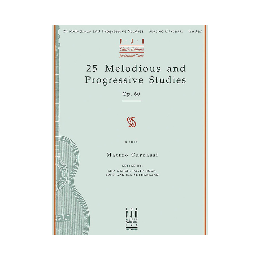 25 Melodious and Progressive Studies, Op. 60