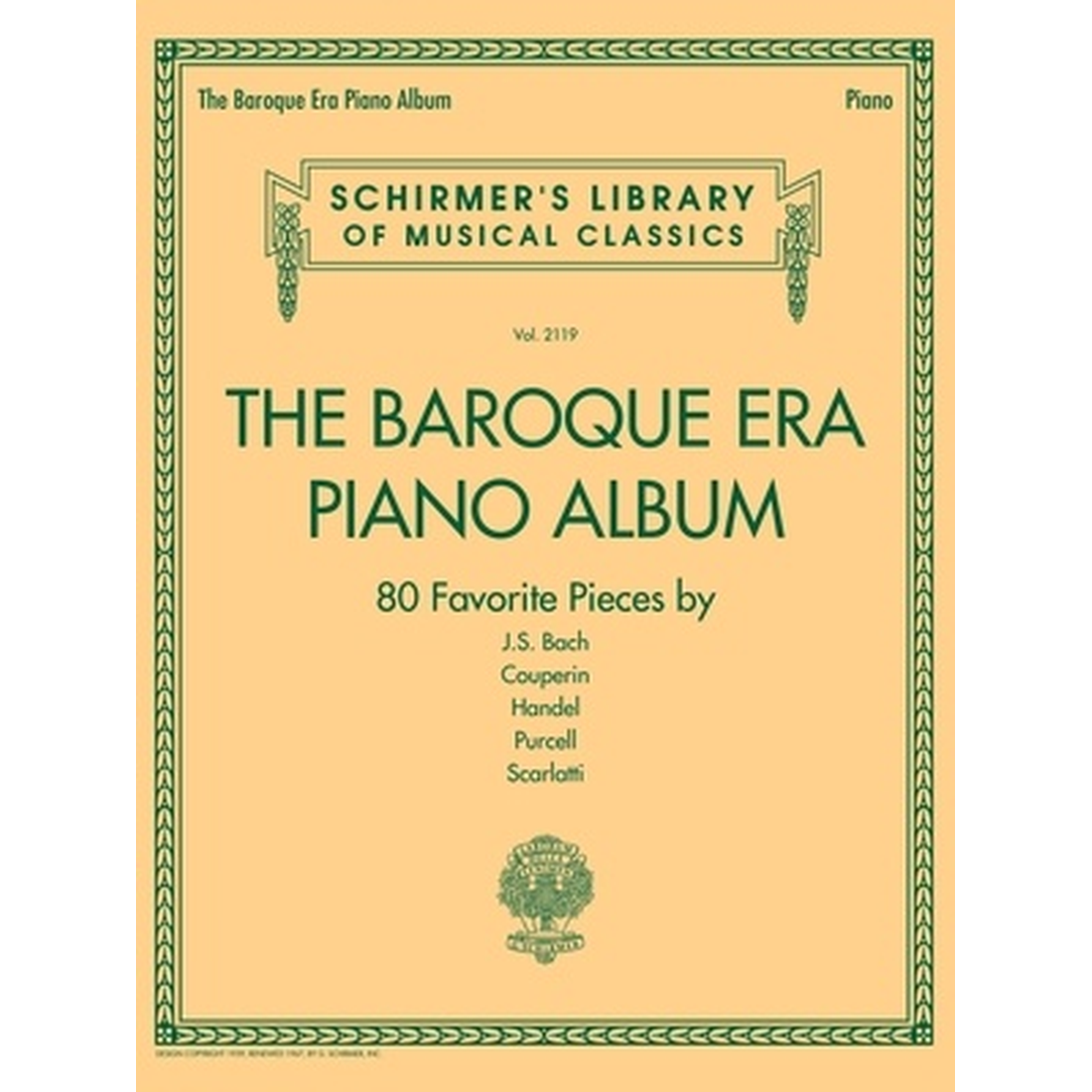 The Baroque Era Piano Album