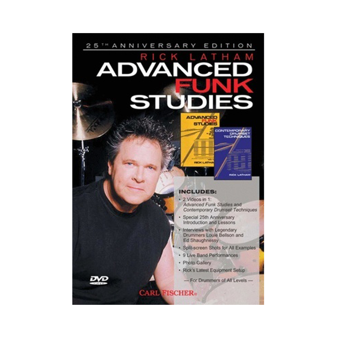 25th Anniversary Edition Rick Latham Advanced Funk Studies Drum DVD