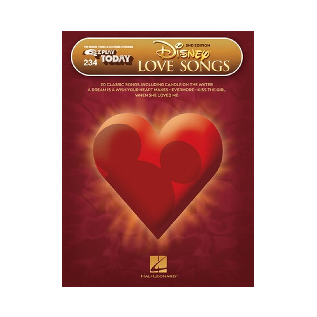 Disney Love Songs - 2nd Edition