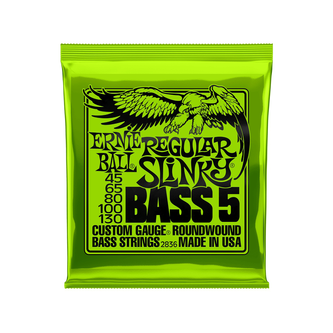 Ernie Ball 5-String 45-130 Bass Strings