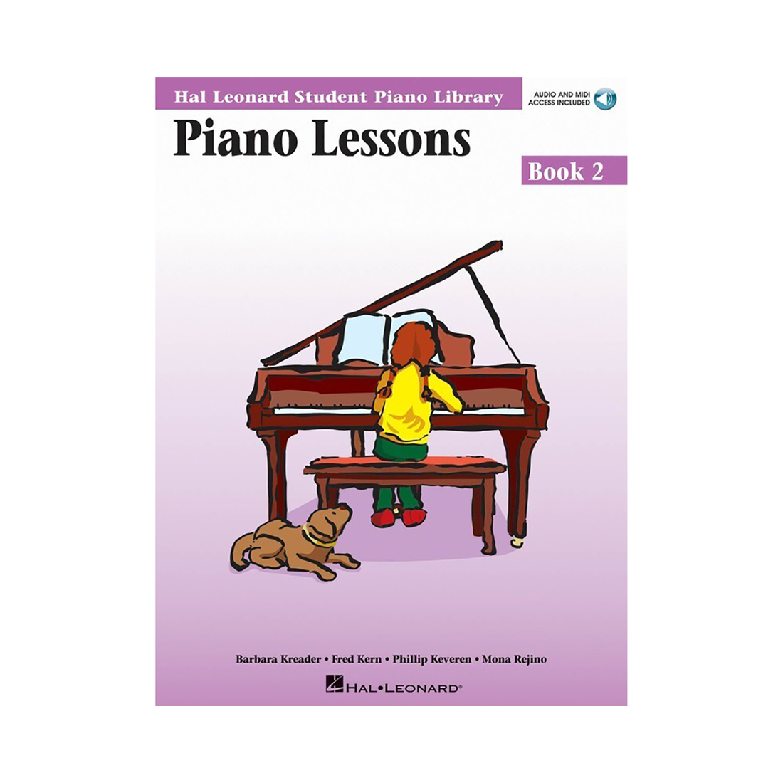 Lezioni di pianoforte per studenti di Hal Leonard, libro 2 - Audio e Midi