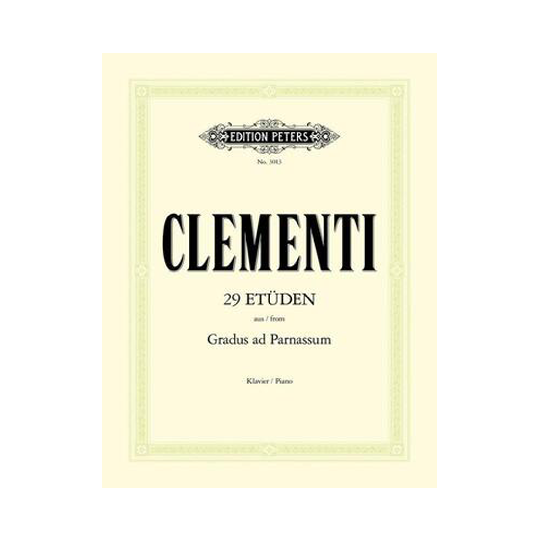 29 Etudes from Gradus ad Parnassum