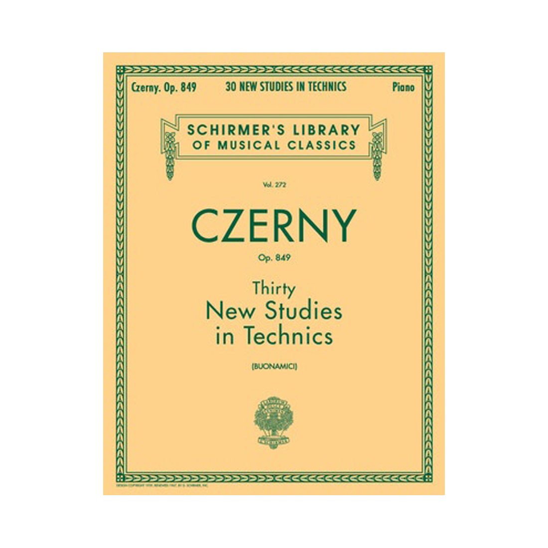 30 New Studies in Technics Op. 849
